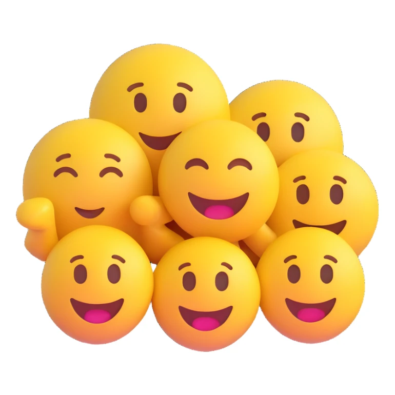 3 winners in 1st, 2nd & 3rd place emoji show the order numbered with 2, 1, 3 sticker