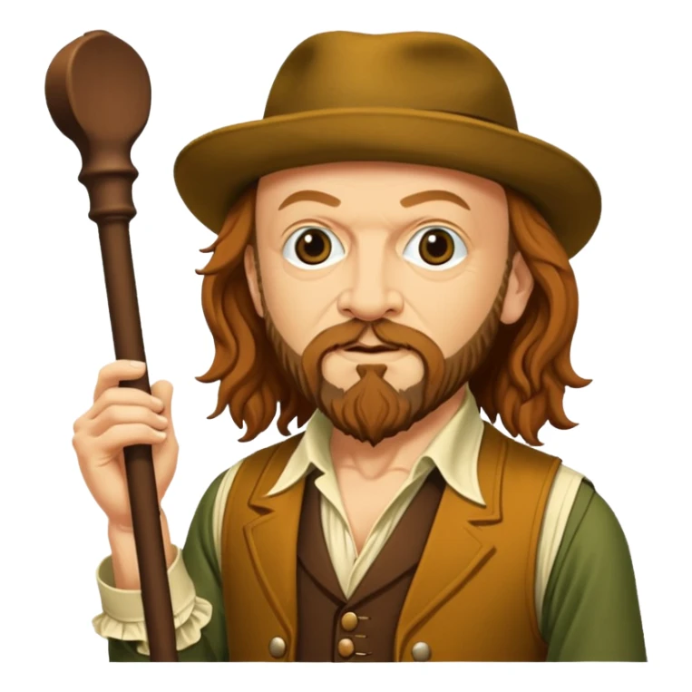 Jethro Tull (Band): A legendary British progressive rock band led by Ian Anderson, named after the 18th-century agriculturist. sticker