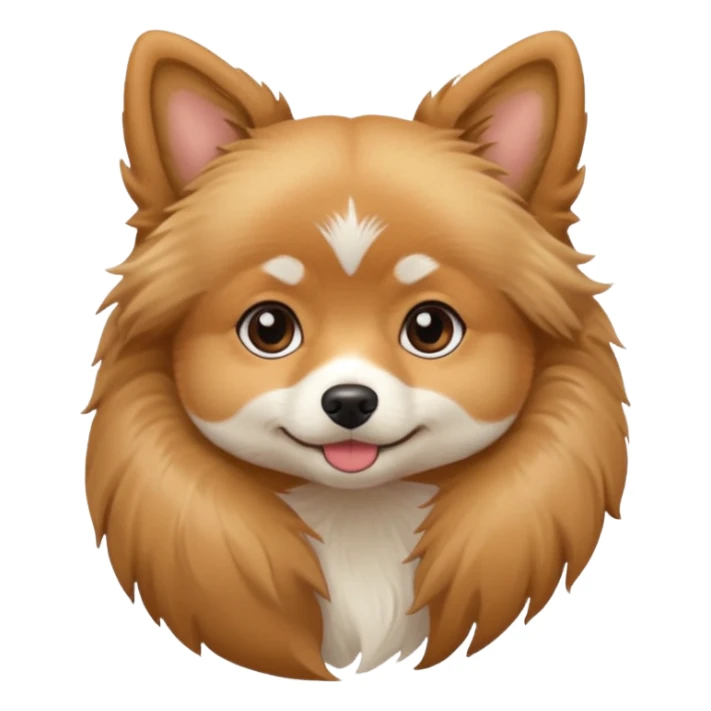 Pomchhi girl dog sticker