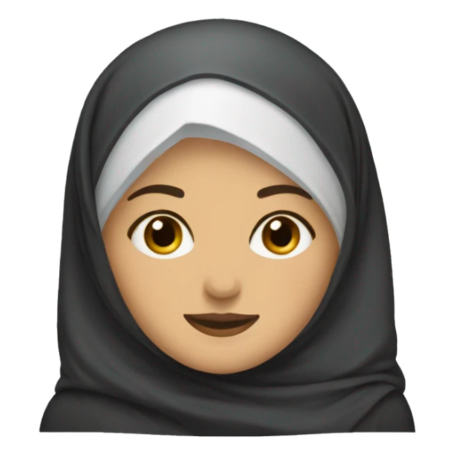 Female lawyer with hijab  sticker