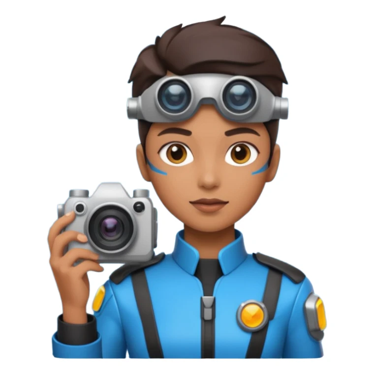 fotógrafo futurista sticker