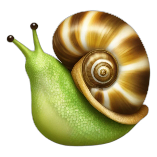 Mélange perroquet escargot et poisson sticker