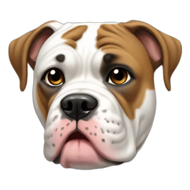 An American Bulldog sticker