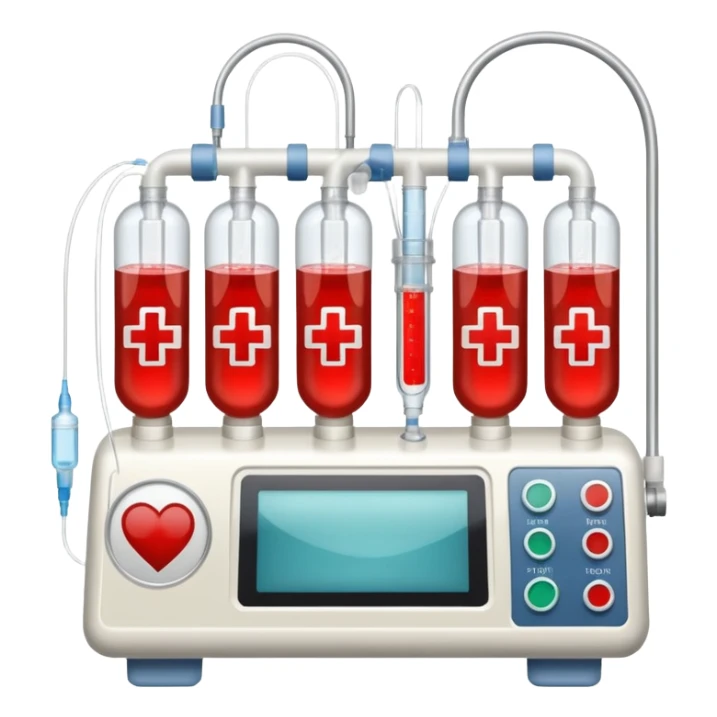 rapid fluid administration, blood transfusions, and high-volume infusions in emergency, surgical, and hospital settings sticker