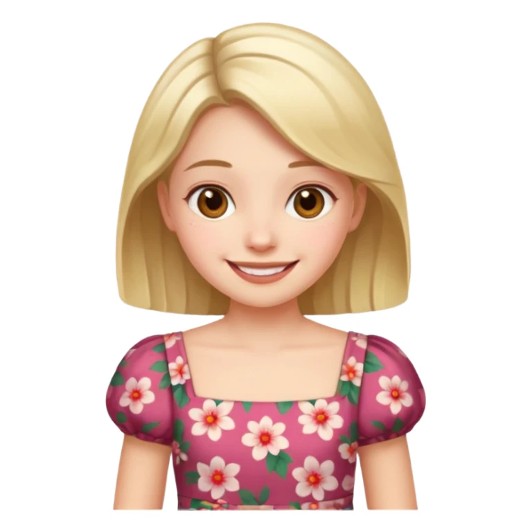 Girl showing vagina sticker