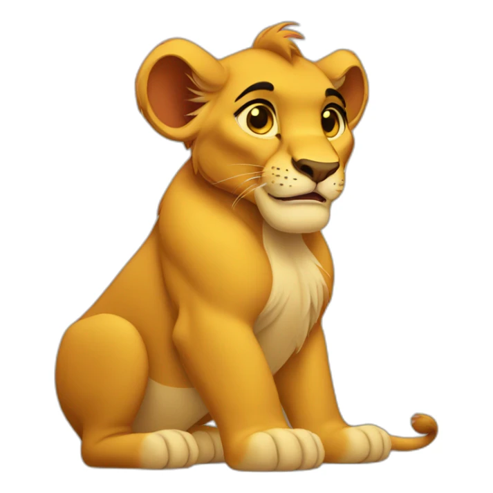 simba sticker