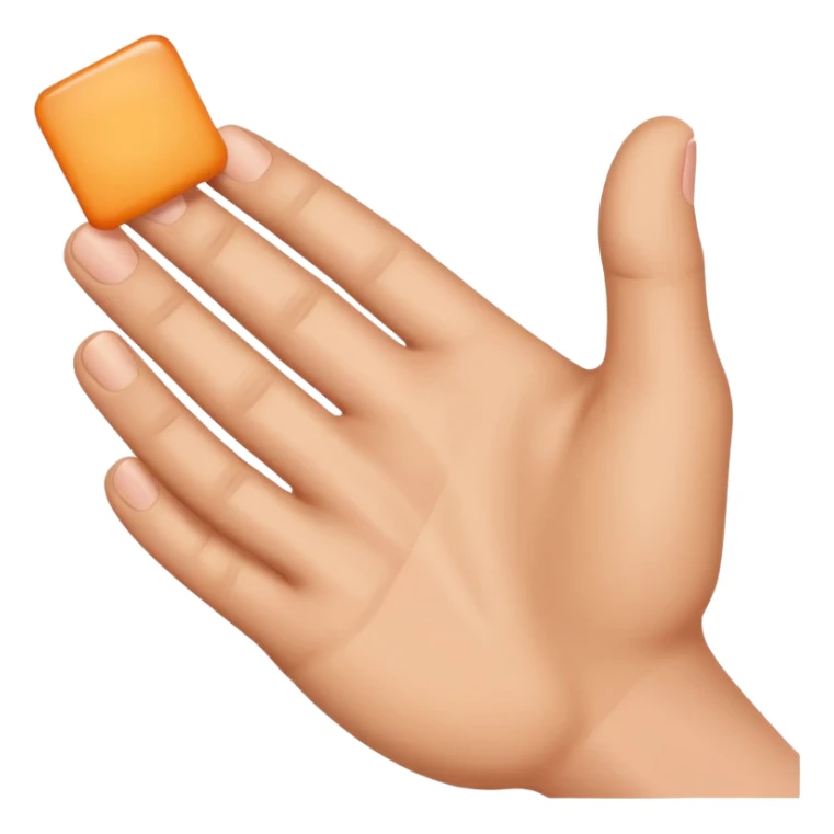Hand wich is doing a square with the thumb, the index and the middle finger sticker