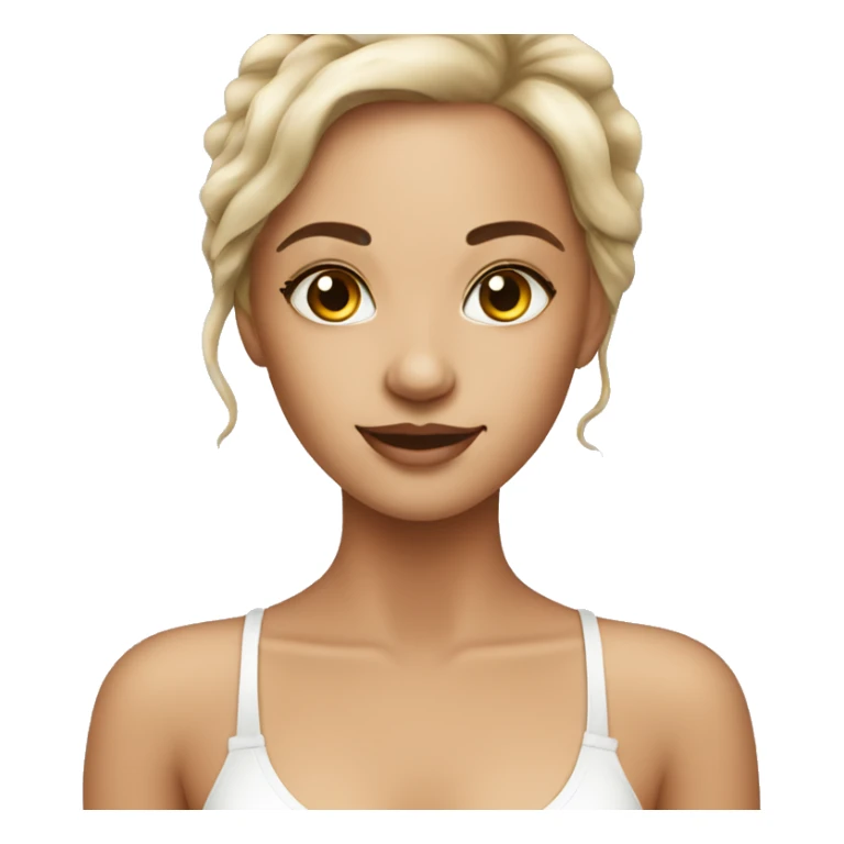 skin care girl sticker