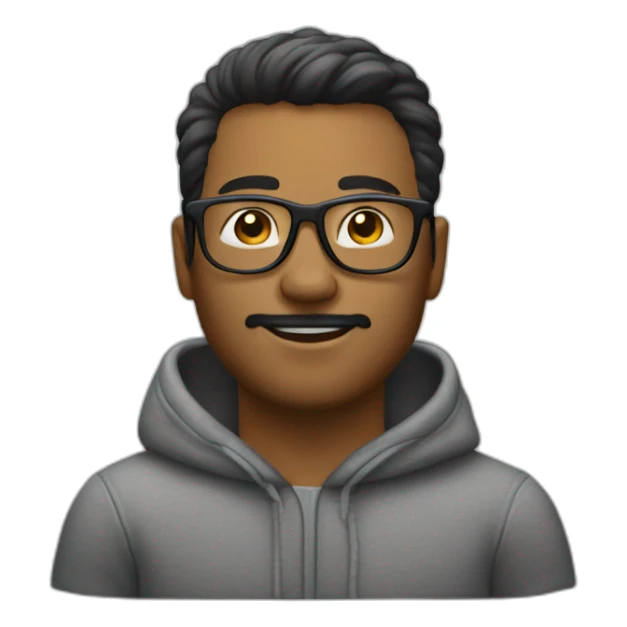 homme à lunette jammie sticker