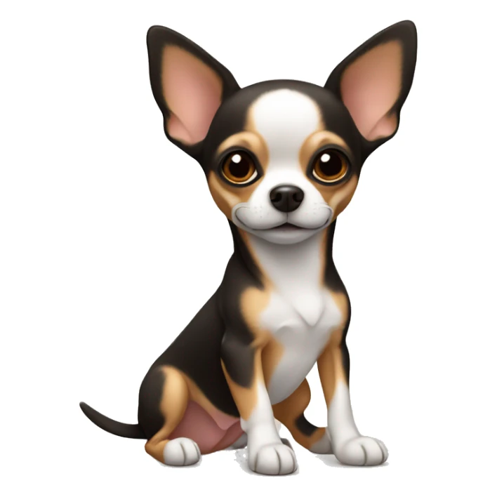 chihuahua with Rodwailer colors sticker