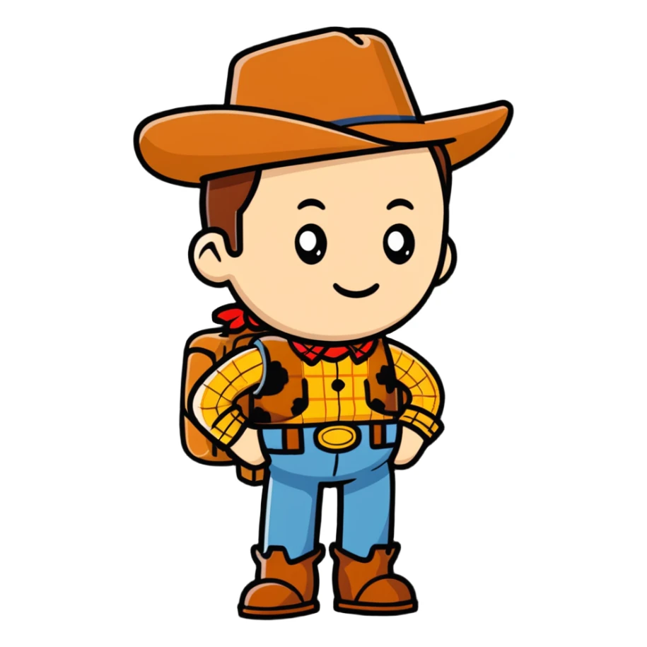 Woody from Toy Story sticker