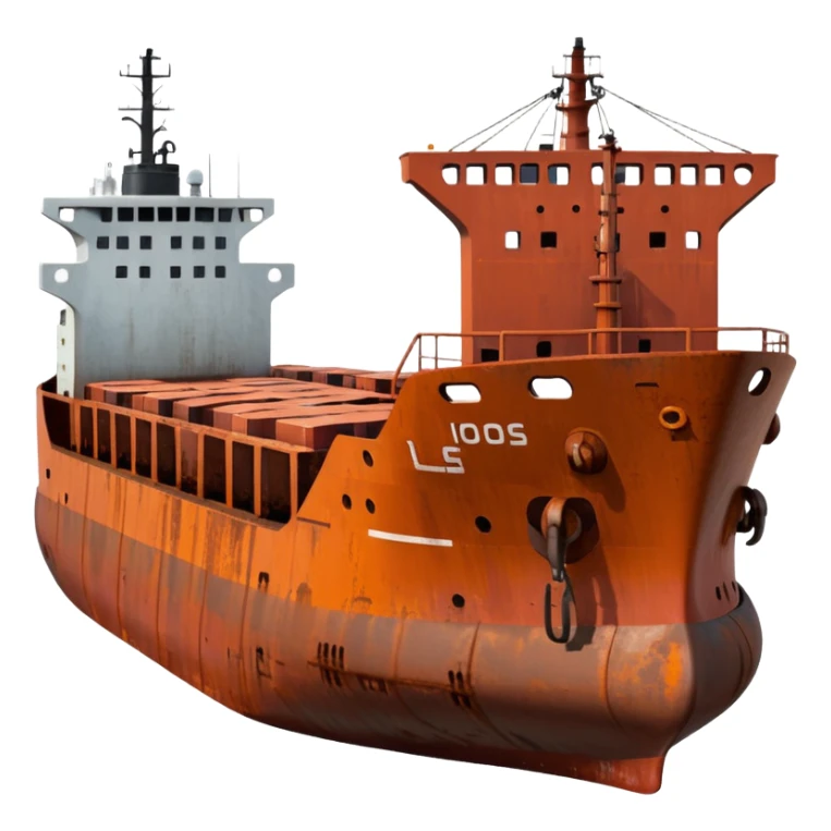 cargo ship sticker