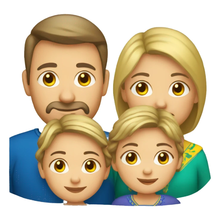 ukrainian-family-in-vyshyvankas sticker