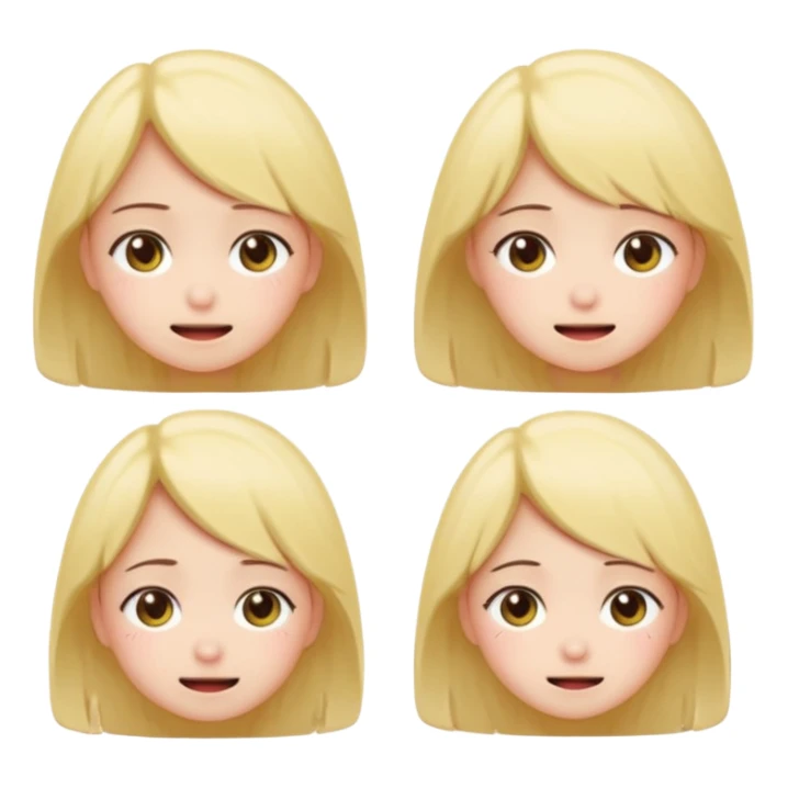  prompt เพื่อสร้างเป็นกริด 9 ภาพสร้างอิโมจิขนาด 1:1 ในสไตล์Yuru-Chara style บนภาพเดียวขนาด 16:9 โดยจัดวางแบบไม่มีส่วนไหนทับกัน มีขอบขาวแบบสติกเกอร์ ดังนี้
1) เด็กผู้หญิงหน้ายิ้ม 2) เด็กผู้หญิงน่ารักๆทำหน้าเบื่อโลก 3) เด็กผู้หญิงหน้าร้องให้ แบบน่ารักๆติดงอแง  sticker