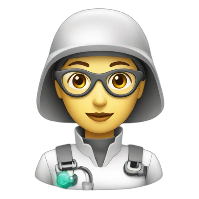 women automation specialist sticker