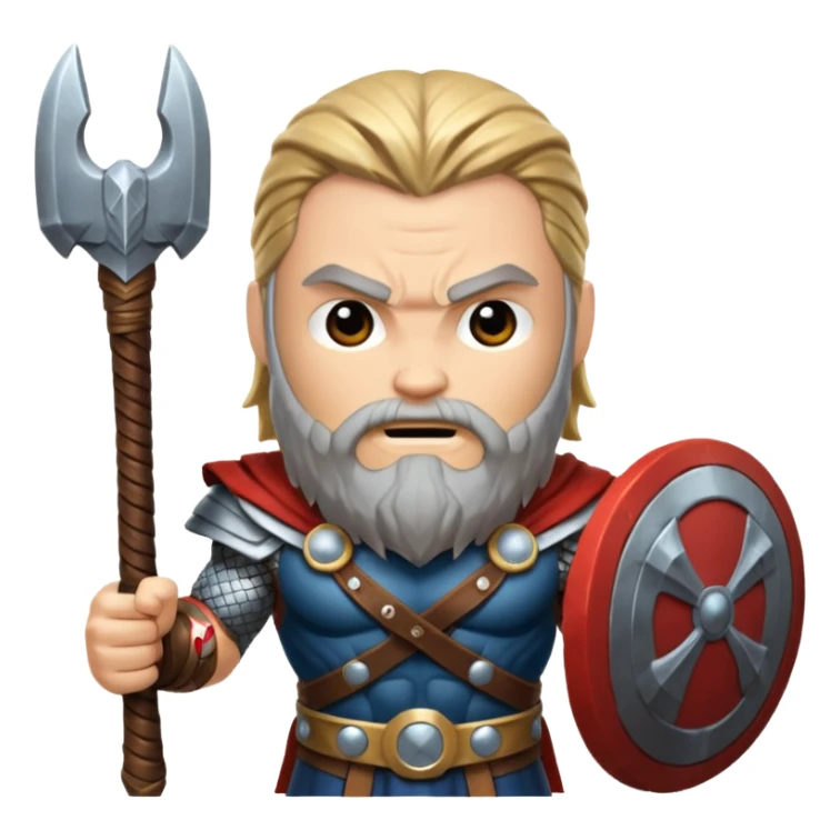 god of war thor sticker
