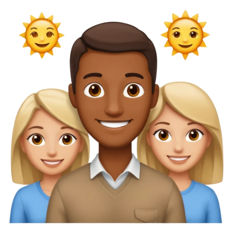 brown man doggy style behind light women sticker