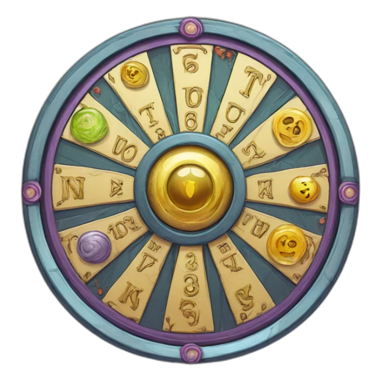 wheel of fortune tarot card sticker