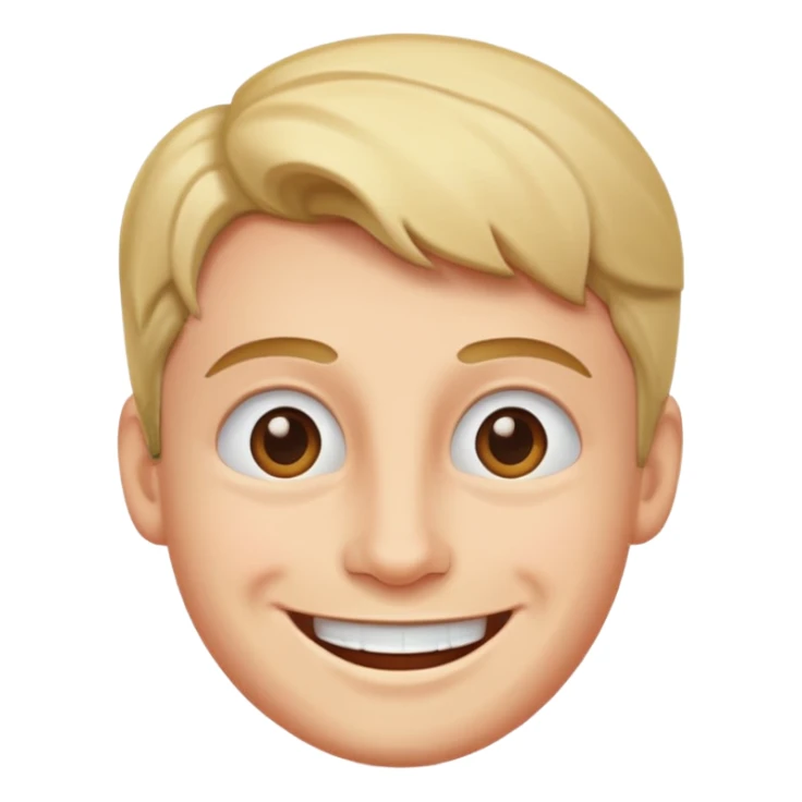 Create an emoji of YouTuber DavidMC's face sticker
