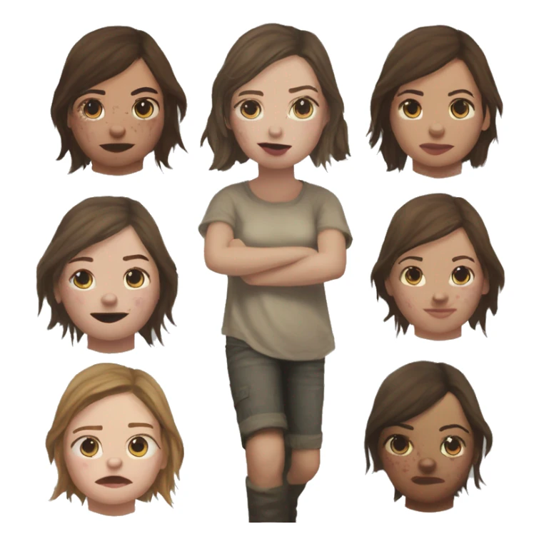 Ellie Williams the last of us Santa Barbara  sticker