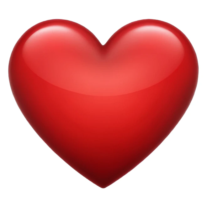 Black fade into dark red at the end heart sticker