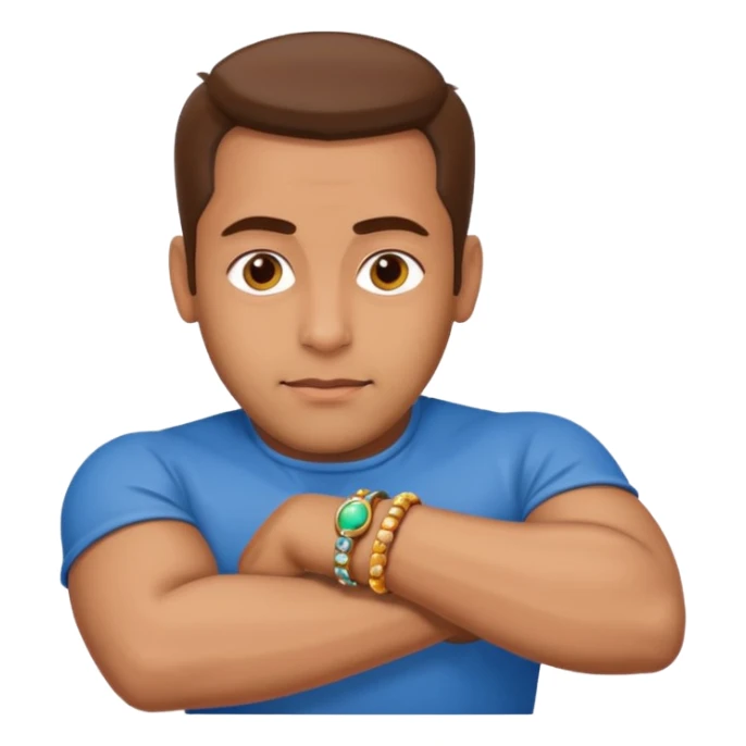 Salman khan bracelet emoji sticker
