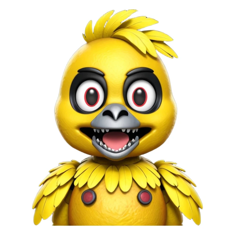 Chica from Five Nights At Freddy's Movie sticker