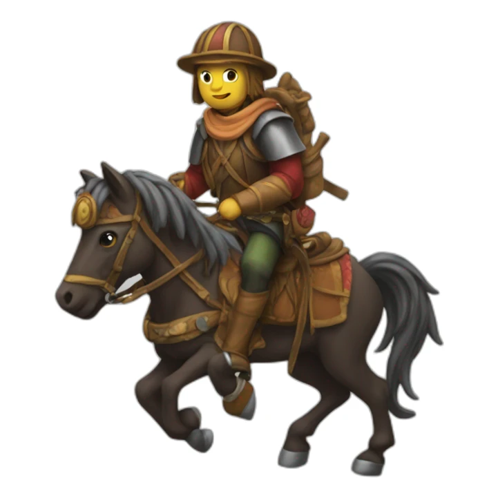 xokas-riding-knekro sticker