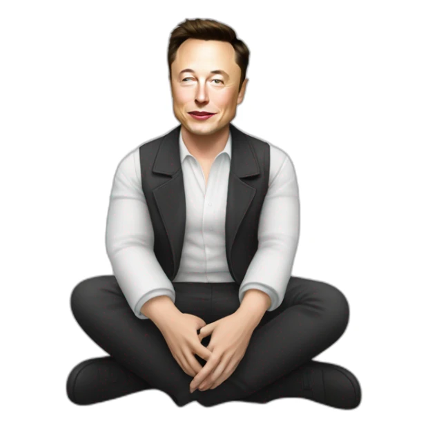 elon musk doing drugs, for educational purposes only, inclusiveness and positive, LGTBQ+ sticker