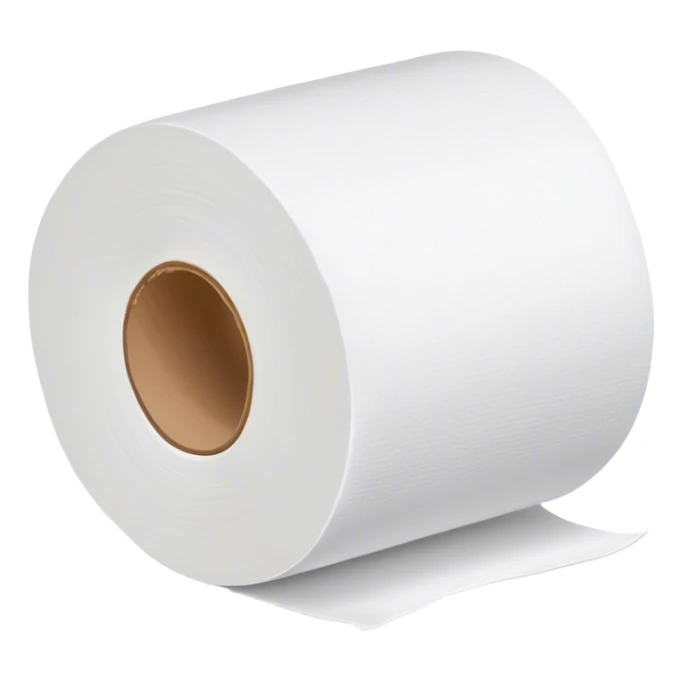 toilet paper with homer simpson sticker