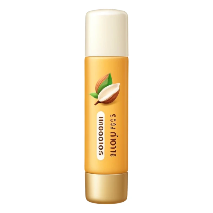 Lipbalm with shea butter and almon oil sticker