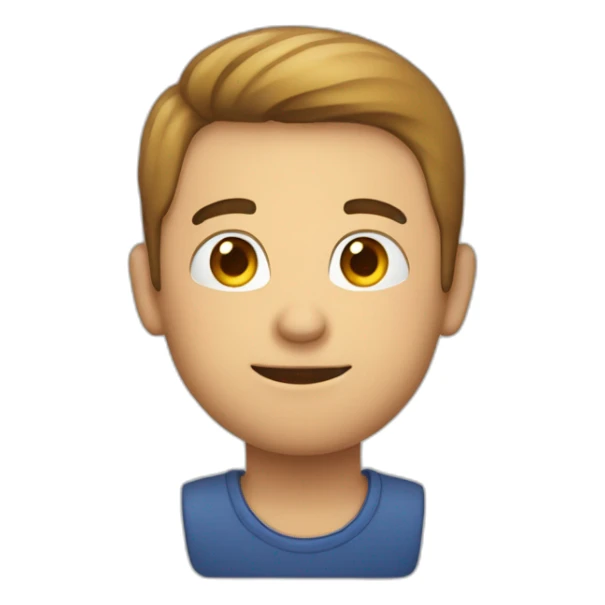 homme qui fait un coeur avec ses main sticker