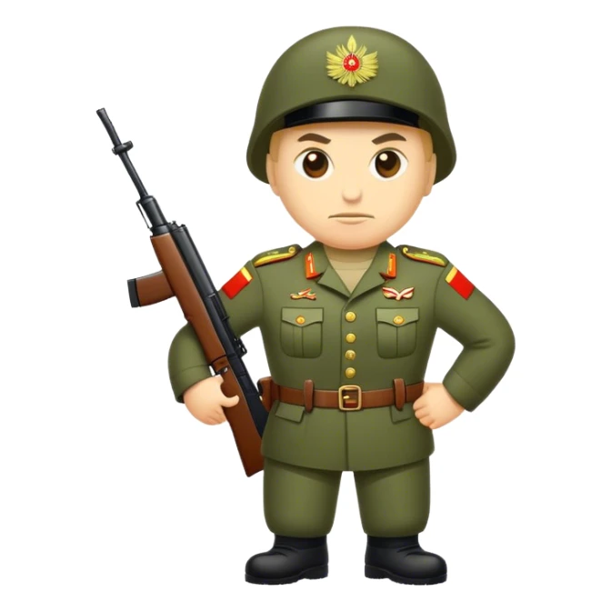 big modern Russian army, photorealistic sticker