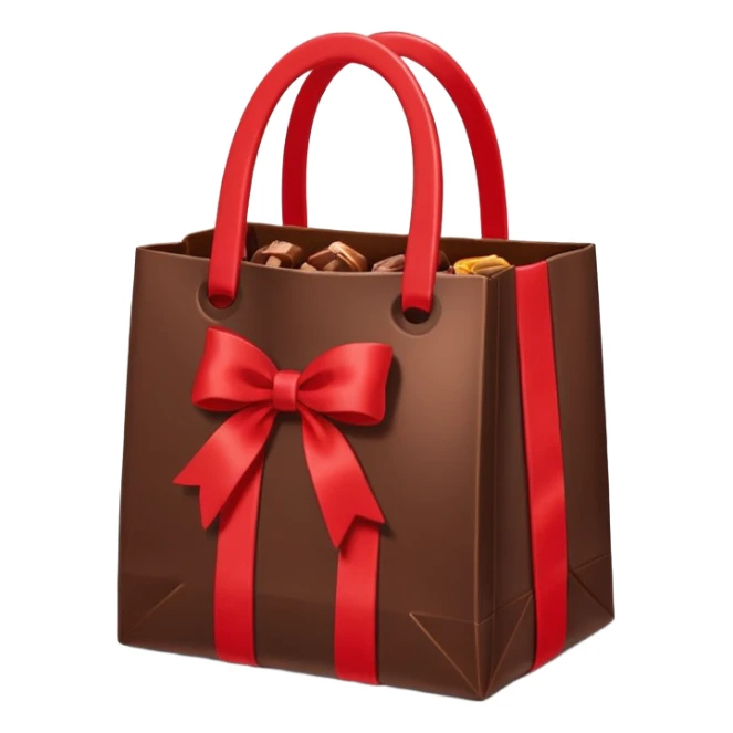 dunkin box of chocolates shaped like tote sticker