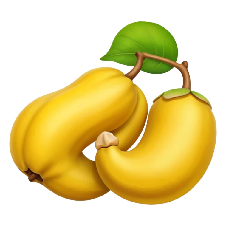 Quero emoji de um caju, fruta brasileira sticker