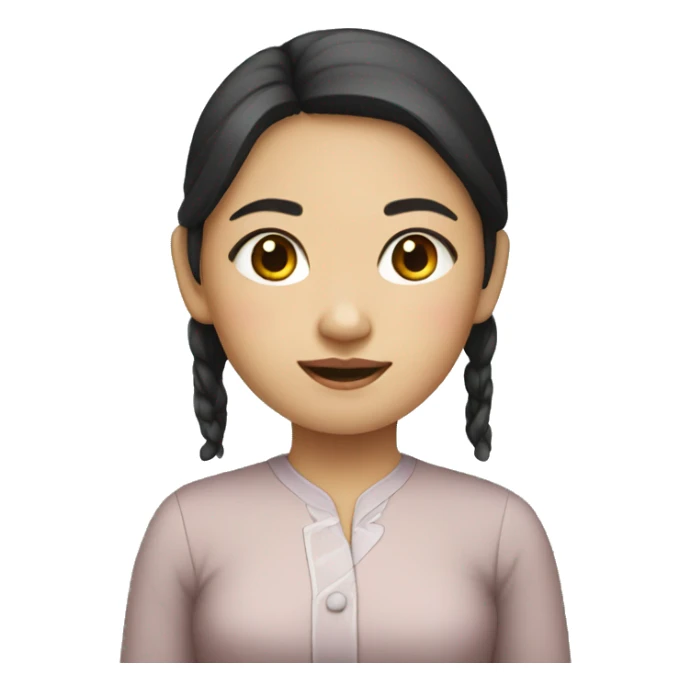 Vietnamese girl sticker