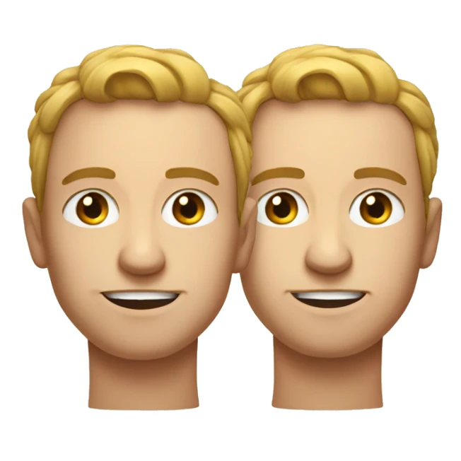 male portrait on white background and sixpack  sticker