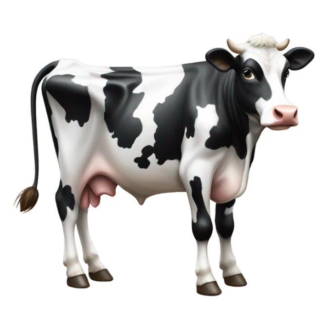 Cow sticker