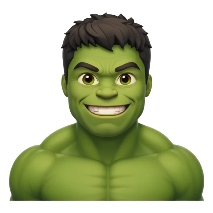 Cute hulk sticker