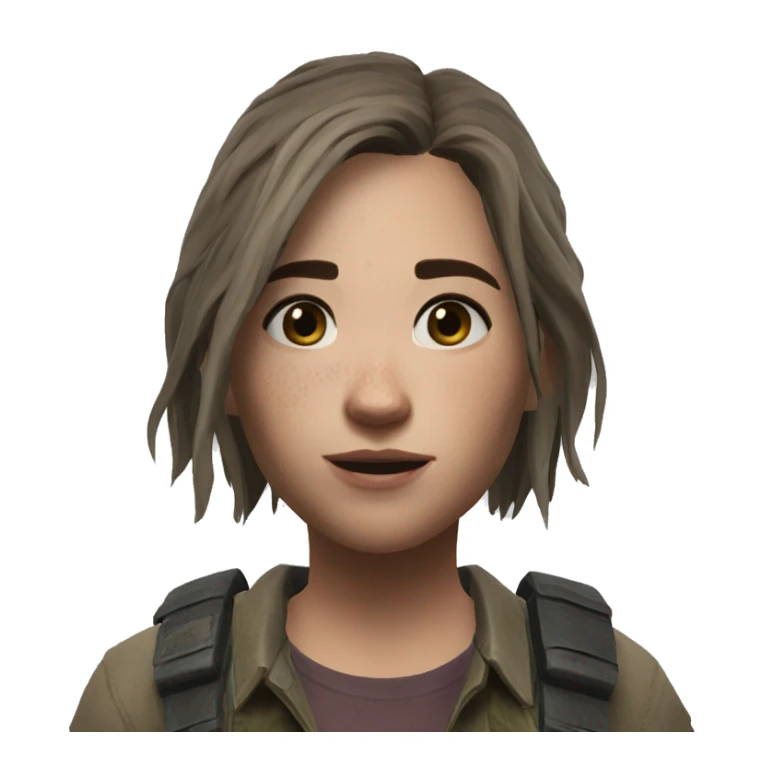 Ellie Williams from the Last of Us 2 sticker