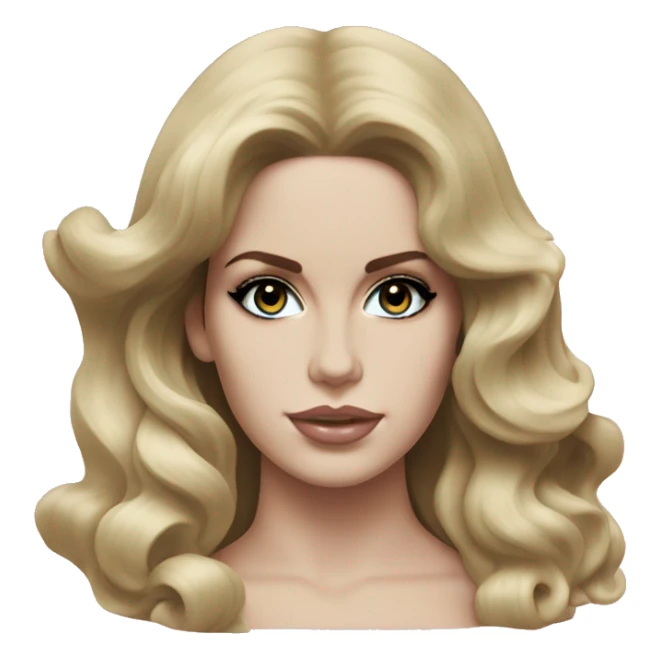 very coquette Lana del Rey vinyl sticker