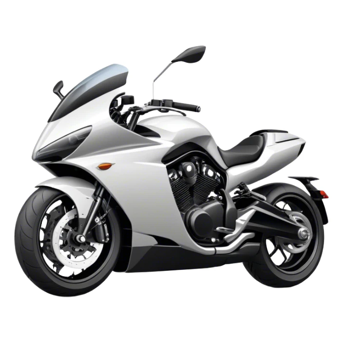 An icon showcasing a sleek motorcycle and a powerful car side by side, with bold, dynamic lines emphasizing speed and performance. highlighting their sleek design, custom tuning, and the excitement of the open road. Perfect for showcasing adventure and freedom on wheels. transparent background sticker