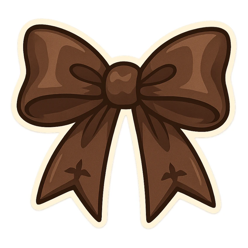 brown goth bow remove background, explore, show moreeeee sticker