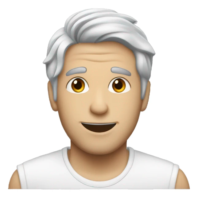 matt cornett actor black hair white guy sticker