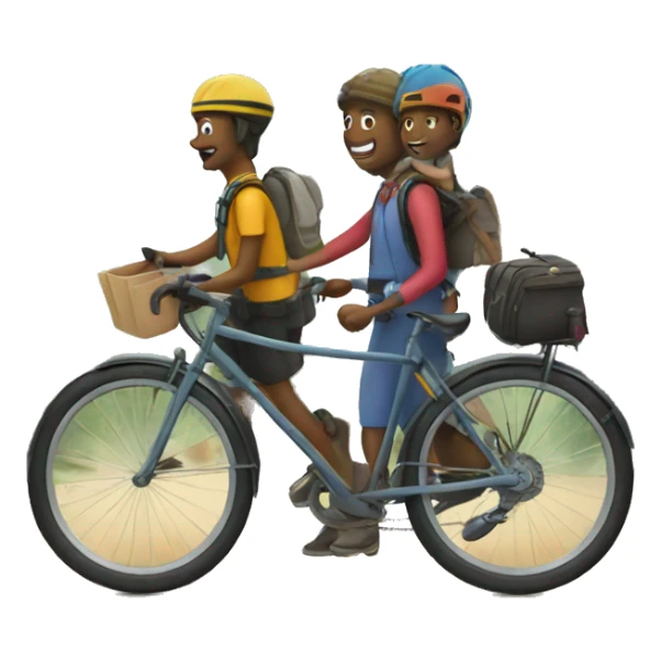 travel with friends bikes included sticker