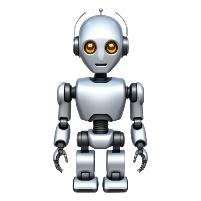 Je veux imoji un robot intelligence artificielle  sticker