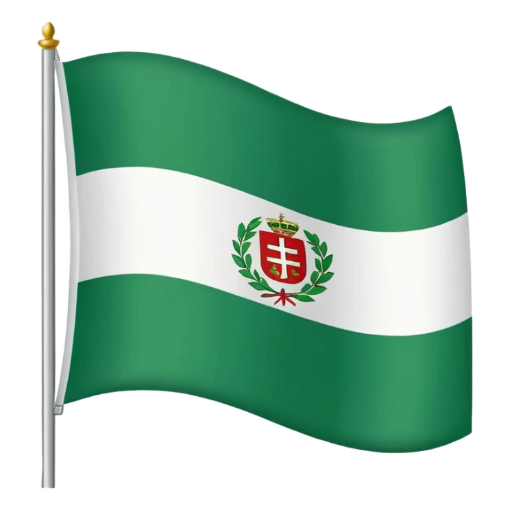 La bandera de Andalucía  sticker
