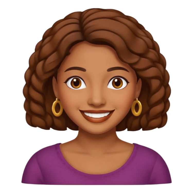 Chaparra, morenita colocha sticker