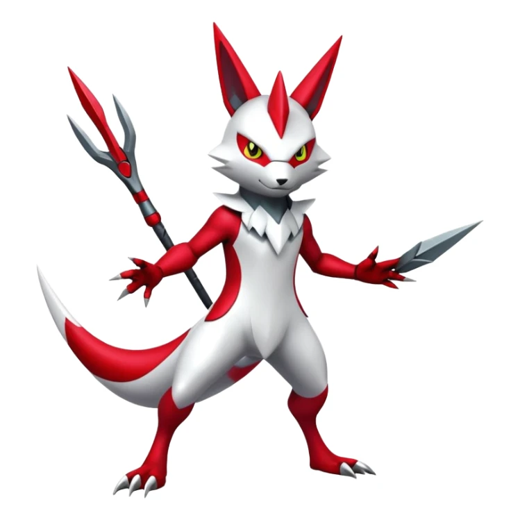 Shiny Exotic Bisharp-Zangoose-Scizor-Hybrid-Creature sticker