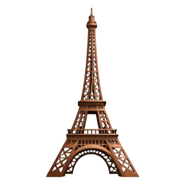 Eiffel Tower stick sticker